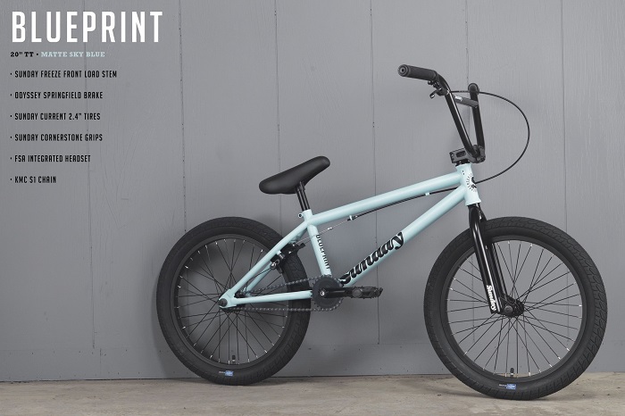 sunday blueprint bmx bike 2019